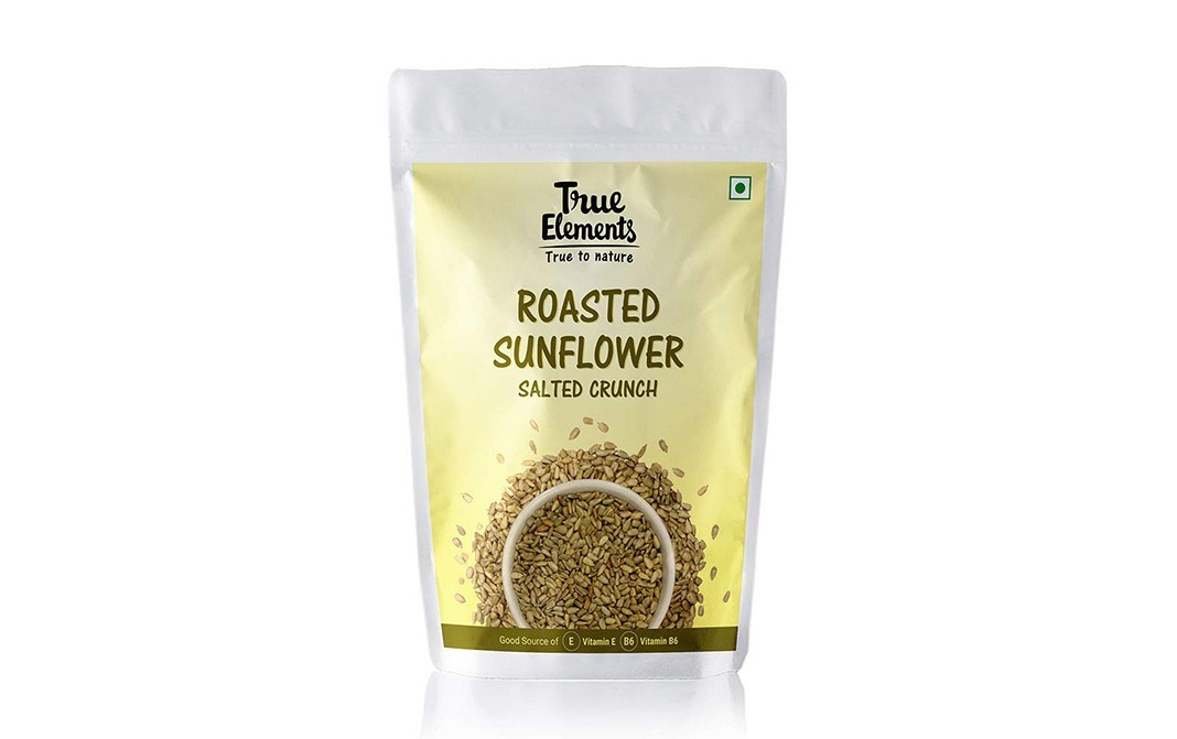 True Elements Roasted Sunflower Salted Crunch    Pack  125 grams